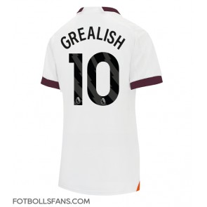 Manchester City Jack Grealish #10 Replika Bortatröja Damer 2023-24 Kortärmad